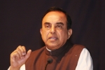 Remove Congress friendly officers, asks Subramanian Swamy